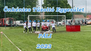 Önkéntes Tűzoltóság Páli 2023 [upl. by Yetak]