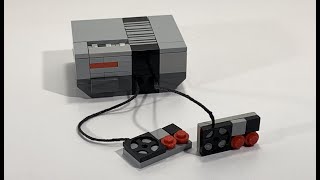 Lego Mini Nintendo NES  Lego Custom MOC [upl. by Oal]