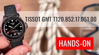 HANDSON Tissot Seastar 1000 GMT Quartz T1208521705100 [upl. by East919]