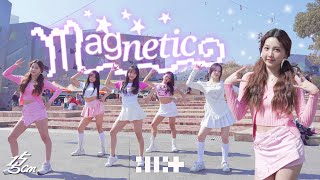 KPOP IN PUBLIC ILLIT아일릿  Magnetic Dance Cover by 155cm Australia [upl. by Haras]