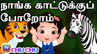 நாங்க காட்டுக்கு போறோம்  Forest Wild Animals Song  ChuChu TV தமிழ் Tamil Rhymes For Children [upl. by Morse]