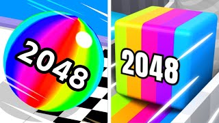 Ball Run 2048  Jelly Run 2048💛💚🩵Walkthrough Max Gameplay DD09876 [upl. by Anoit895]