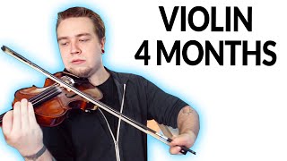 Otu Violin  4 Months Progress [upl. by Upali]