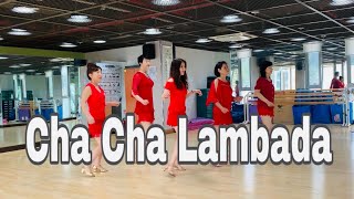 Cha Cha Lambada line dance Intermediate DanzSundown Singapore March 2015 [upl. by Moreland908]