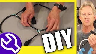 Clean Up Your Cables Make a DIY Power Splitter [upl. by Enelec197]