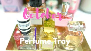 October Perfume Tray [upl. by Ylehsa]