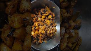 Dry Aloo recipe food alookisabzi cookwithme youtubeshorts [upl. by Merrel65]