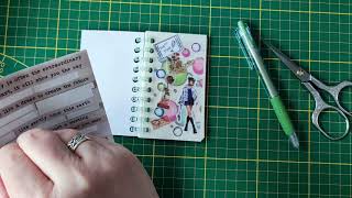 Journal with me DiY Stickers relaxingjournal ASMR Asmrsounds [upl. by Willing]