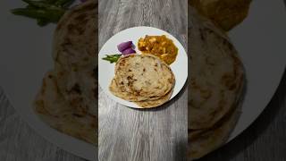 Paneer curry amp Parata😋food foodies telugushorts foodie viralshorts teluguvlogs minivlog [upl. by Vona]