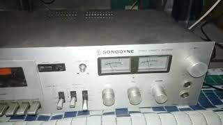 Sonodyne scr 2060 amp 3 way speaker sound vocal test [upl. by Stokes316]