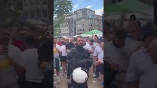 SOUTHGATE YOURE THE ONE  England Fans Sing Atomic Kitten Song At German Cop [upl. by Wain243]