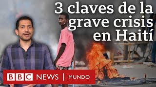 3 claves de la grave crisis que sacude a Haití más allá de la violencia de las bandas  BBC Mundo [upl. by Collete40]