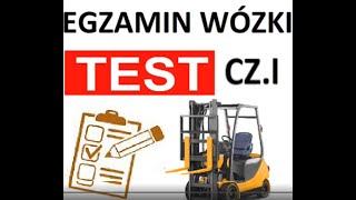 EGZAMIN WÓZEK WIDŁOWY UDT TEST CZ 1 [upl. by Nuawd]