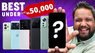 Top 5 Best Smartphones Under Rs 50000 in India  Q3 2022 Updated List [upl. by Trellas]