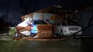 Hattiesburg Mississippi Tornado Damage [upl. by Mada]