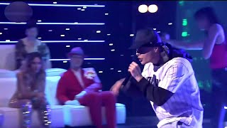 Muzikinė kaukė 2024 ŠARŪNAS JANUŠKEVIČIUS  Eminem  Rap God [upl. by Einahpit883]