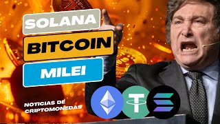 ¿Por qué está bajando BITCOIN  MILEI pone en riesgo USDT  Noticias bitcoin y criptomonedas [upl. by Atimad]