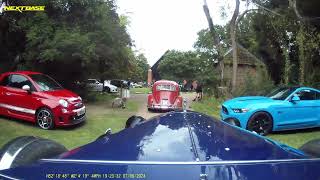 Beauford V8 Tourer Arrives at Wheels on Wednesday Classic Car Meeting AvoncroftMuseum Dashcam [upl. by Kenaz]