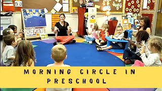 Morning Circle at Preschool [upl. by Kcirdaed43]