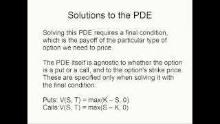 Introduction to BlackScholes part 1 [upl. by Marcile402]