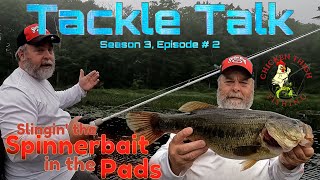 Bass Fishing Tips Tackle amp Technique  How to fish a Spinnerbait in Pads amp the Grass largemouth [upl. by Seumas]