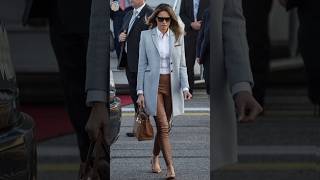 Melania Trump looks stunning in every outfit she wears shortsmelaniatrump firstlady lovelike [upl. by Field]