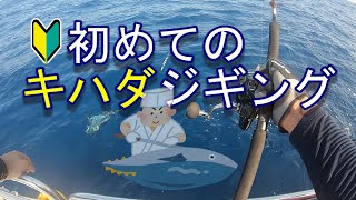 三重県沖「初めてのキハダマグロ」キハダジギング [upl. by Airdnekal]