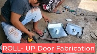 ROLL  UP DOOR FABRICATION FULL DETAILS EASY TO FABRICATE [upl. by Leilah483]