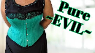 Making a Witchy Victorian Corset in Only a Week [upl. by Heshum]