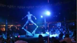 Between Skies and Earth  Acrobatic duo aerial straps perfomance Madame Zingara [upl. by Ecilayram]