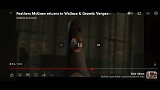 quotwallace y gromit vengeance most fowlquot trailer [upl. by Barkley]