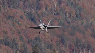 Watching the FA18 Hornets at the most beautiful Meiringen Air Base [upl. by Veedis]