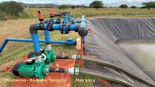 Manchali Farm Demo Irrigation Scheme Chamwino Dodoma Tanzania [upl. by Lekim948]