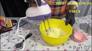 NEW BAKING FREE CLASS DAY 2part 2 [upl. by Anuait]