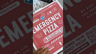 ad Burned dinner Busy night dominos to the rescue with a free Emergency Pizza [upl. by Struve]