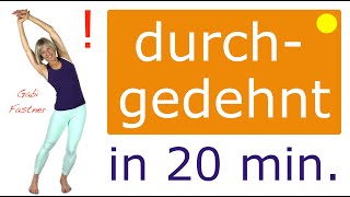 ❗️durchgedehnt in 20 min  Stretching und aktiv entspannt ohne Geräte [upl. by Iana]