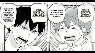 KageHina doujinshi  KageHina Drops Eng YAOI [upl. by Aleb303]