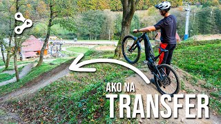 AKO SA NAUČIŤ SKÁKAŤ DO STRANY TRANSFER  BIKE MISSION [upl. by Caralie]