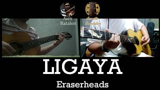 Eraserheads  Ligaya Acoustic Guitar Instrumental Cover collab w Alex Batalon [upl. by Naraj]