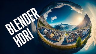 how to use blender HDRI  Blender Tutorial [upl. by Hoshi]