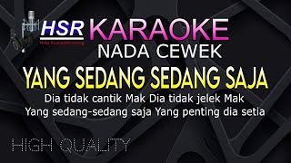 YANG SEDANGSEDANG SAJA KARAOKE  IWAN  NADA CEWEK [upl. by Noman231]