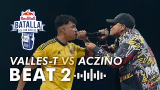 VALLEST vs ACZINO  RÉPLICA  BEAT 2 CLICK de ALCAZONE [upl. by Acinomed]