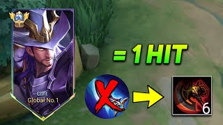 GLOBAL CLINT 1 HIT BUILD 2024🔥  insane damage [upl. by Nebe]