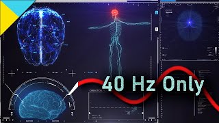 100 40Hz GAMMA Waves NO MUSIC As Requested by YOU for MULTIPLE Conditions See Description [upl. by Emilee280]