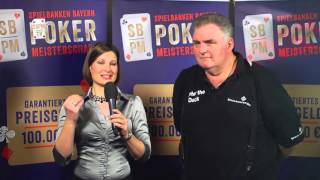 Der Bayerische Pokermeister von 2014 Dieter quotThe Duckquot im Interview [upl. by Swisher]