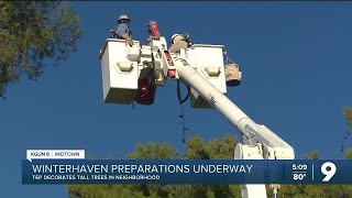 TEP puts final touches on Winterhaven Festival of Lights [upl. by Friedberg]