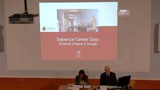 Sapienza Career Days  Scienze umane e sociali 2023 [upl. by Bernadina]