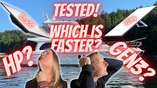 Performance Test  Starlink High Performance vs Generation 3 Flat Dish on a boat RV or Van review [upl. by Bianchi]