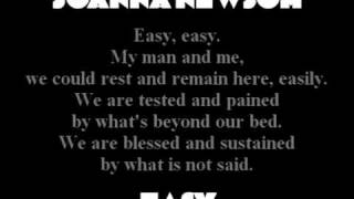 Joanna Newsom  Easy with lyrics [upl. by Wesa412]