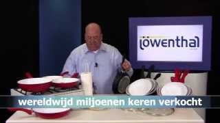 Löwenthal Keramische pan  productvideo [upl. by Annahsohs]